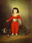 Francisco Jose de Goya Don Manuel Osorio Manrique de Zunica painting